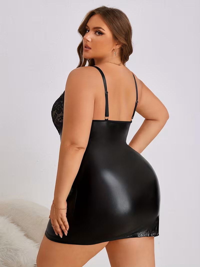 Sexy plus size cami jurk - Afbeelding 2
